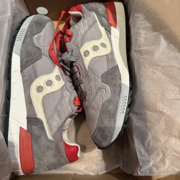 Saucony Shadow 5000 Stonewash Men\'s Shoes Grey Athletic Sneakers S70810-2 main image 5